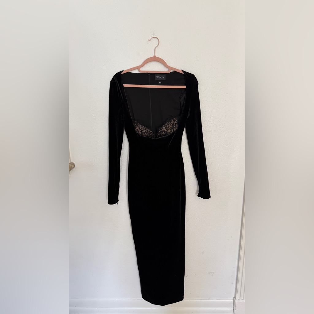 Retrofete Velvet Dress